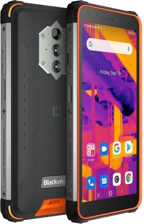 Actual product image Blackview BV6600 Pro (64 GB, Orange, Black, 5.70", Dual SIM, 4G)