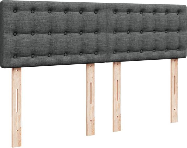 Produktbild VidaXL Bo x springbett mit Matratze 140 x 190 cm Stoff (140 x 190 cm)