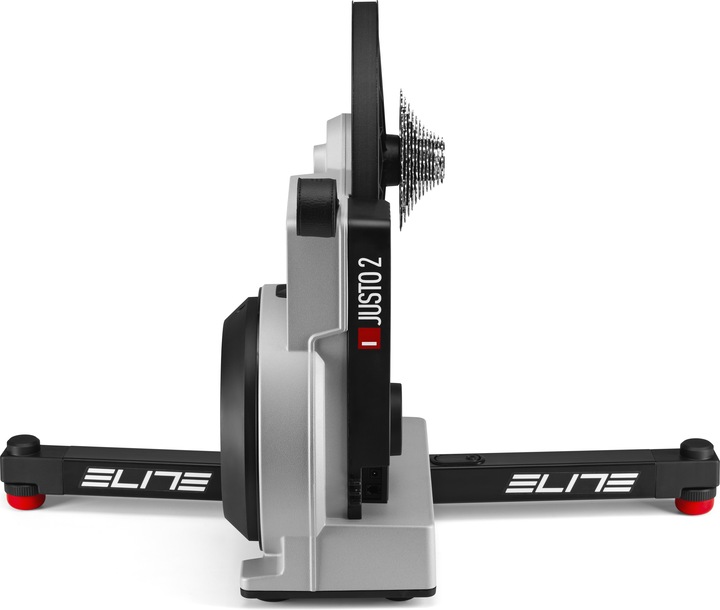 Actual product image Elite Justo 2 with 12-speed cassette