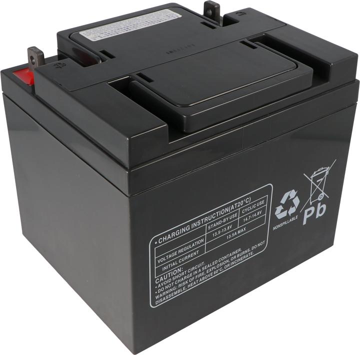 Actual product image Multipower MP45-12 Akku mit M6 Schraubanschluss, 12 Volt 45 Ah (12 V, 45 Ah)