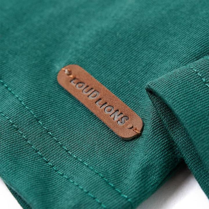 Produktbild VidaXL Kinder-Langarmshirt Grün 140,Material: 100 (140)