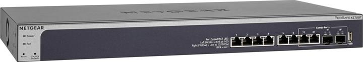 Actual product image Netgear Switch XS708T (10 Ports)