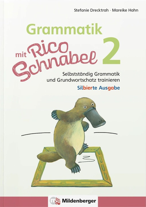 Produktbild Grammatik mit Rico Schnabel, Klasse 2 - silbierte Ausgabe (Deutsch, Stefanie Drecktrah, Mareike Hahn, 2023)