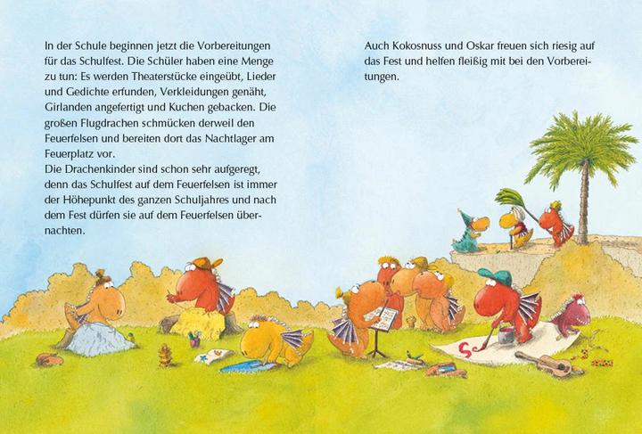 Immagine prodotto Der kleine Drache Kokosnuss - Die lustigsten Schulgeschichten - Set (Tedesco, Assediatore ingo, 2018)
