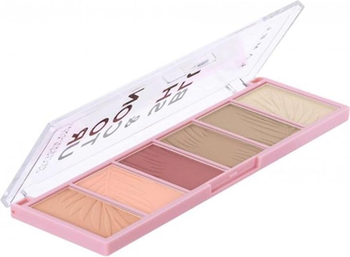 MyScreen Protector Six Colors Blush and Contour Kit All in One Number 03