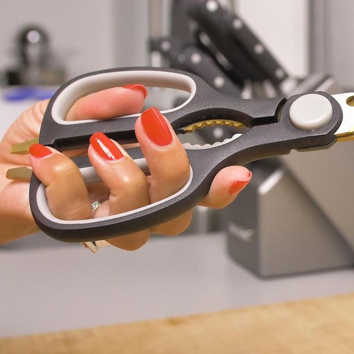 Actual product image Genius Ideas 4x scissors with titanium coating (24 cm)