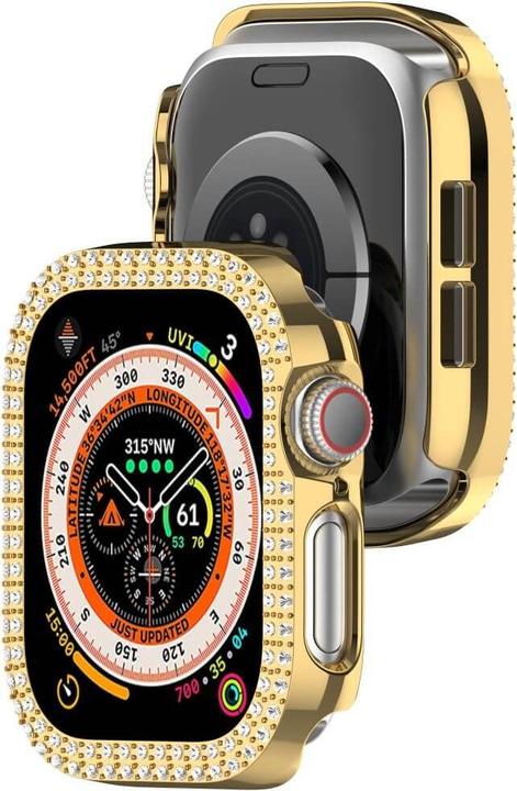 Produktbild Cover-Discount Apple Watch 10 - 46mm - Glitzer Strass Schutz Case