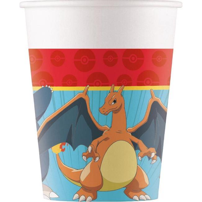 Magni, Stoviglie usa e getta, Pokémon Pappbecher (8 Stück) (8 x)