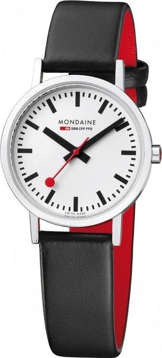 Actual product image Mondaine Classic - Vegan gebürstet (Analogue wristwatch, Swiss made, 30 mm)