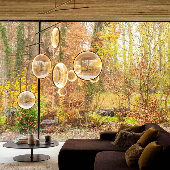 DCW éditions Focus 3 Pendelleuchte Black (2040 lm)