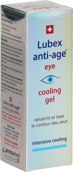 Image du produit Lubex anti-age eye cooling gel (Gel pour le soin des yeux, 15 ml, Jour + nuit)