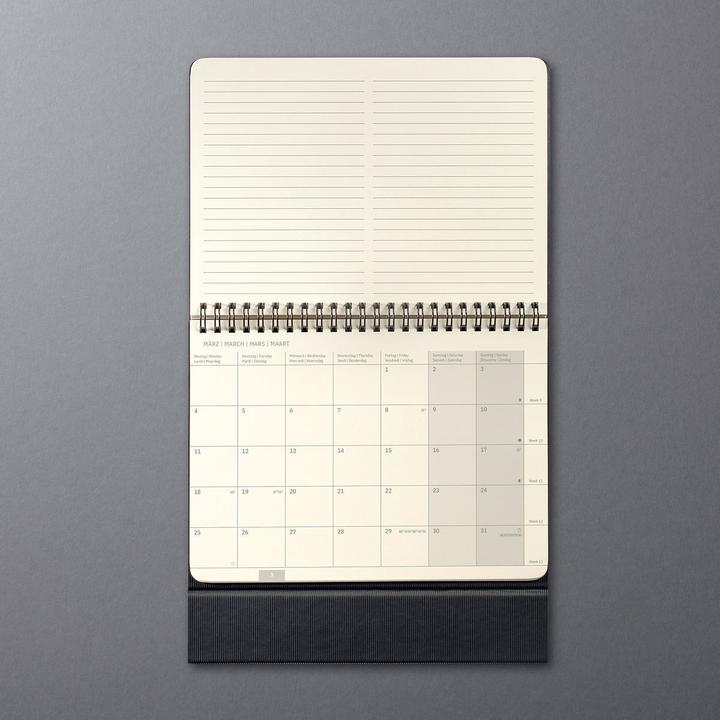 Produktbild Sigel Tischkalender (21.3 x 22 cm, Harter Einband, Deutsch, Französisch, Englisch, Niederländisch)