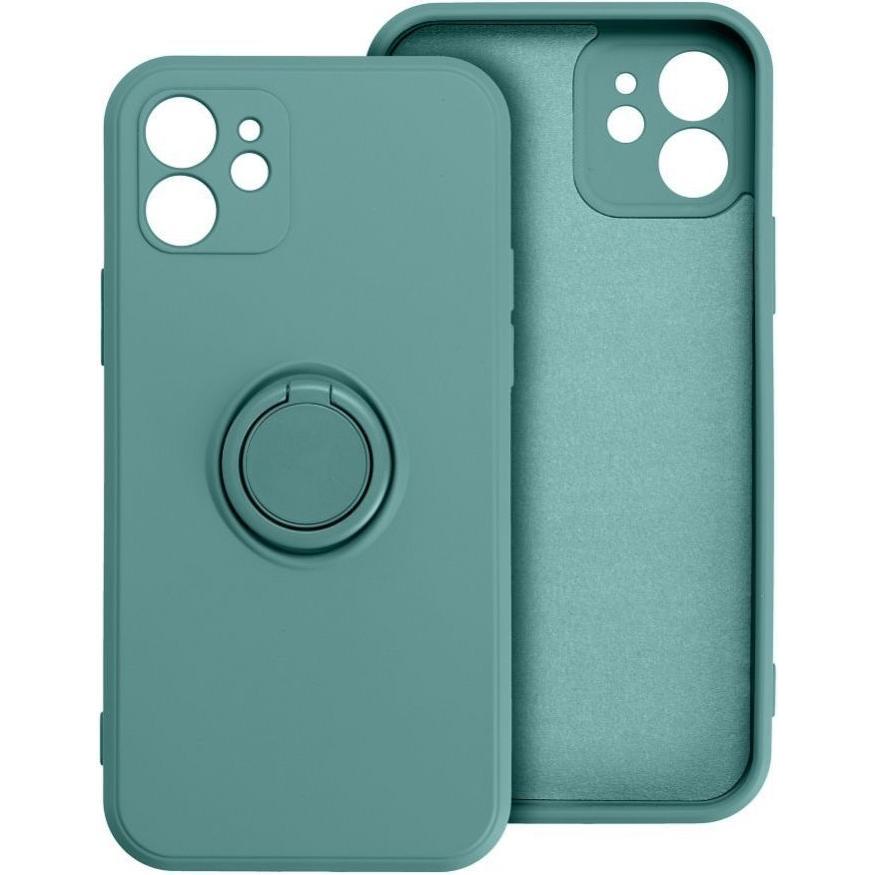 OEM Back panel cover SILICONE RING case for XIAOMI Redmi Note 15 5G green (Xiaomi Redmi 15 5G), Cover smartphone, Verde