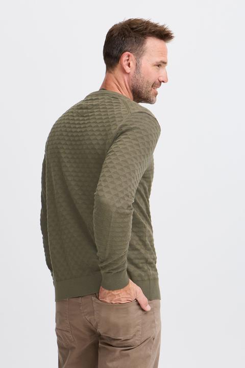 Actual product image FQ1924 FQKYLE structure crewneck knit 21900700 (XXL)