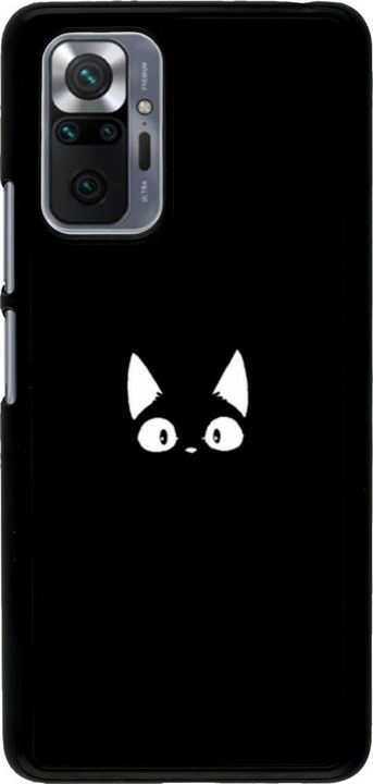 Immagine prodotto PhoneLook Copertina Gatto divertente su nero (Xiaomi Redmi Nota 10 Pro)