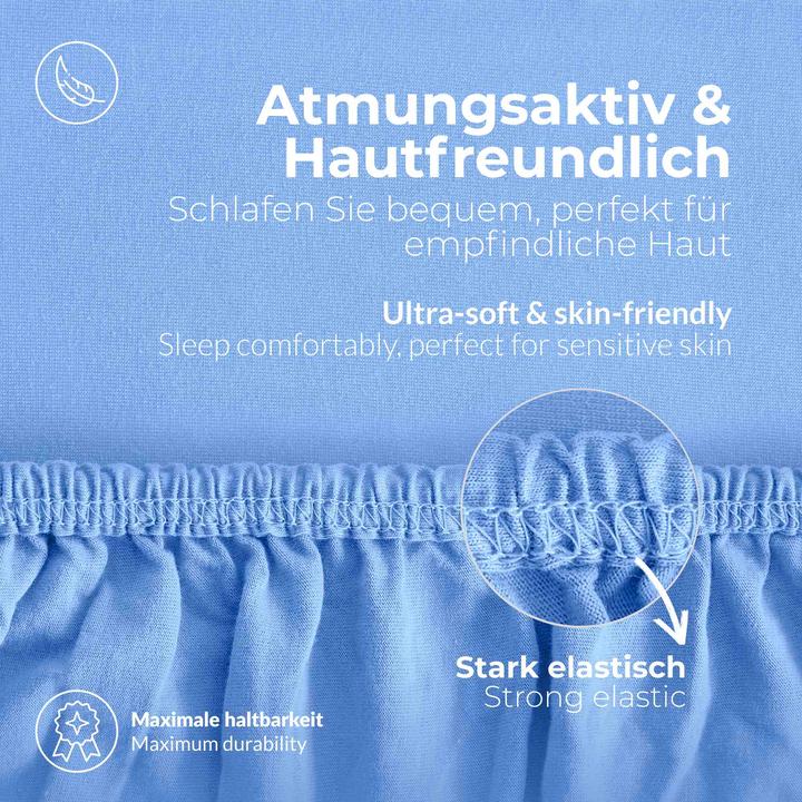 Image du produit Etérea Microfibre interlock pour topper (90 x 200 - 100 x 200 cm)