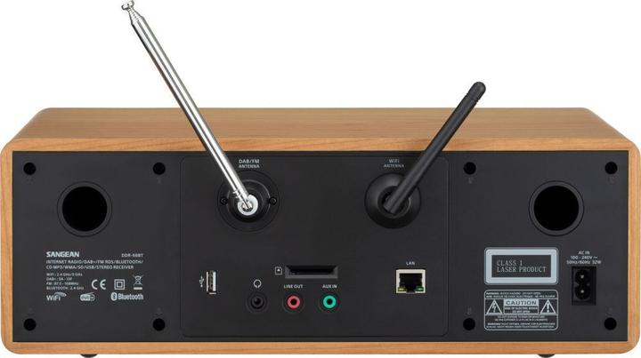 Immagine prodotto Sangean DDR-66BT (DAB, FM, WiFi)