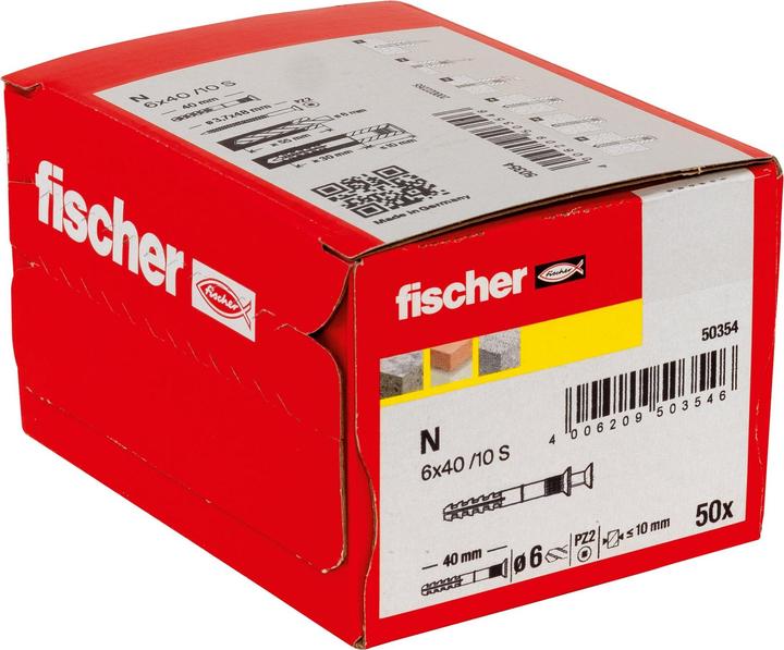 Produktbild Fischer Nageldübel N 6x40/10 S