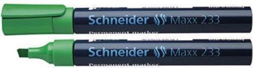 Actual product image Schneider Maxx 233 permanent marker Line width: 1-5 mm Ink colour: green