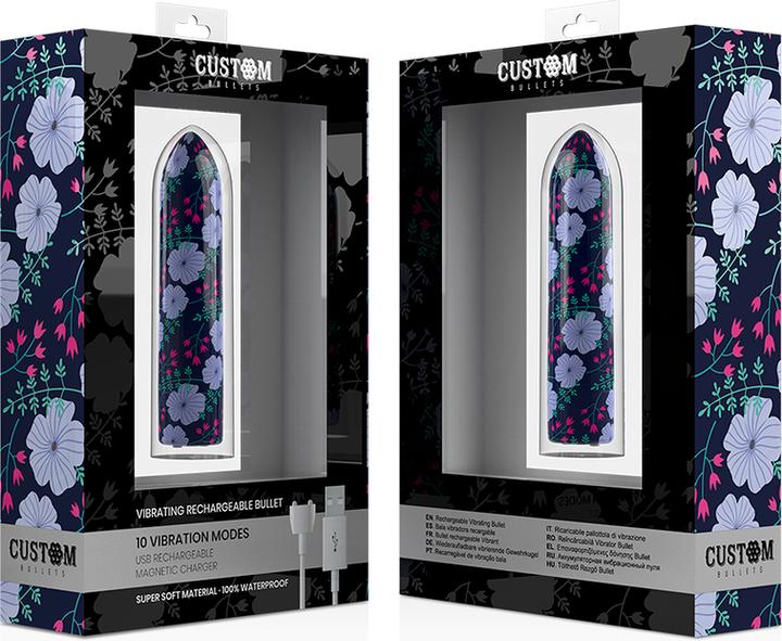 Actual product image Custom Bullets Mini Vibrator "Magnetic Bullet