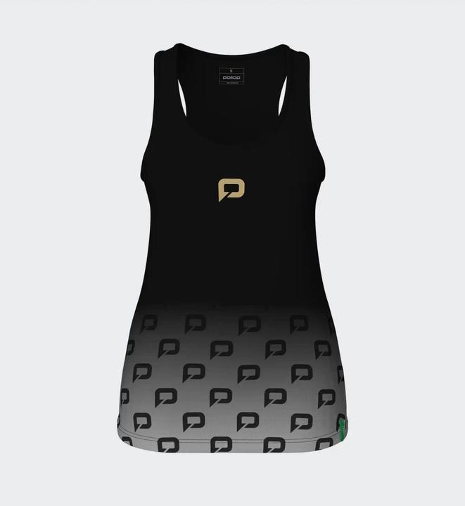 Actual product image Pallap Women's Competition Top black/mat gold (M)