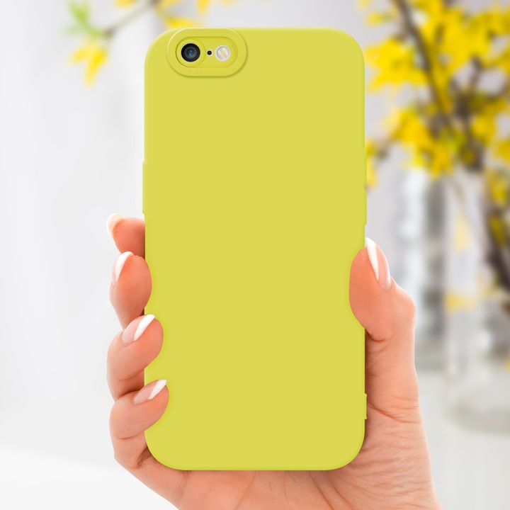 Productafbeelding Cadorabo Hoesje voor Apple iPhone 6 PLUS / 6S PLUS in TPU Fluid LM162 Style (Apple iPhone 6 Plus)