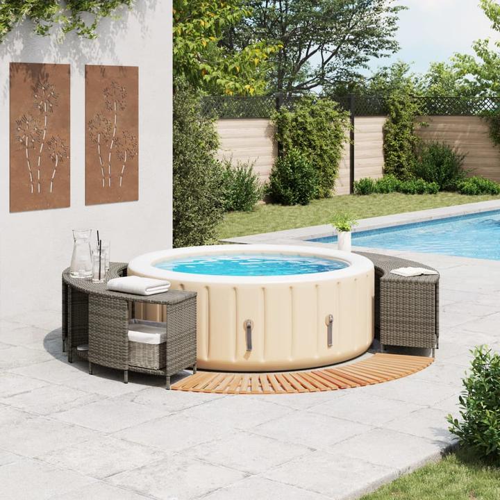 Actual product image vidaXL Whirlpool Umrandung