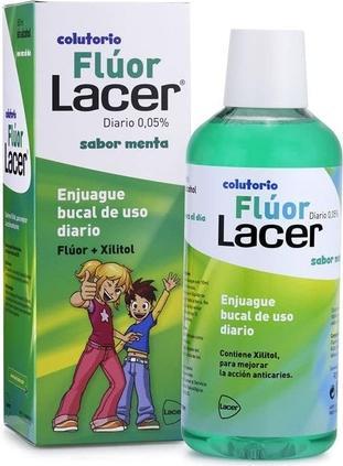 Immagine prodotto Lacer Colluttorio alla menta al fluoro Colut 500ml (500 ml, Collutorio)