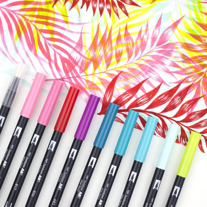Actual product image Tombow ABT Dual Brush Pen (Pastel combination, 12 x)