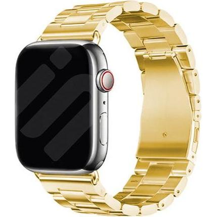 Strap-it Armband (Stahl, Apple Watch), Uhrenarmband, Gold