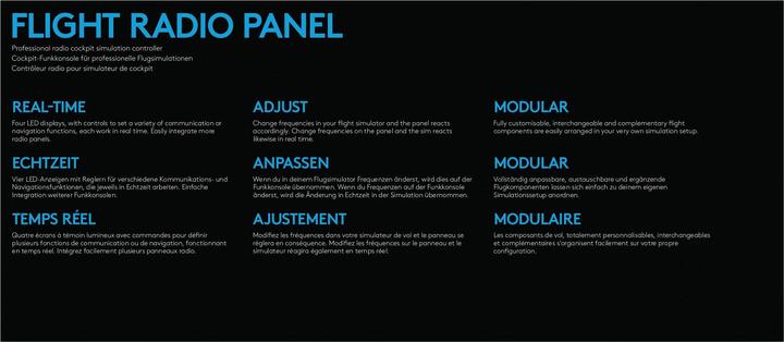 Nährwerte und Zutaten Logitech G Saitek Pro Flight Radio Panel (PC)