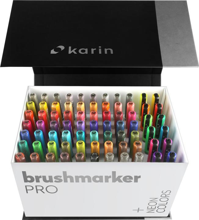 Produktbild Karin Brush Marker Pro Mega Box (72 x)
