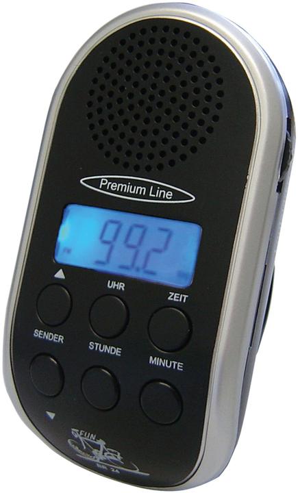 Security Plus BR 24 Fietsradio Zwart, Si