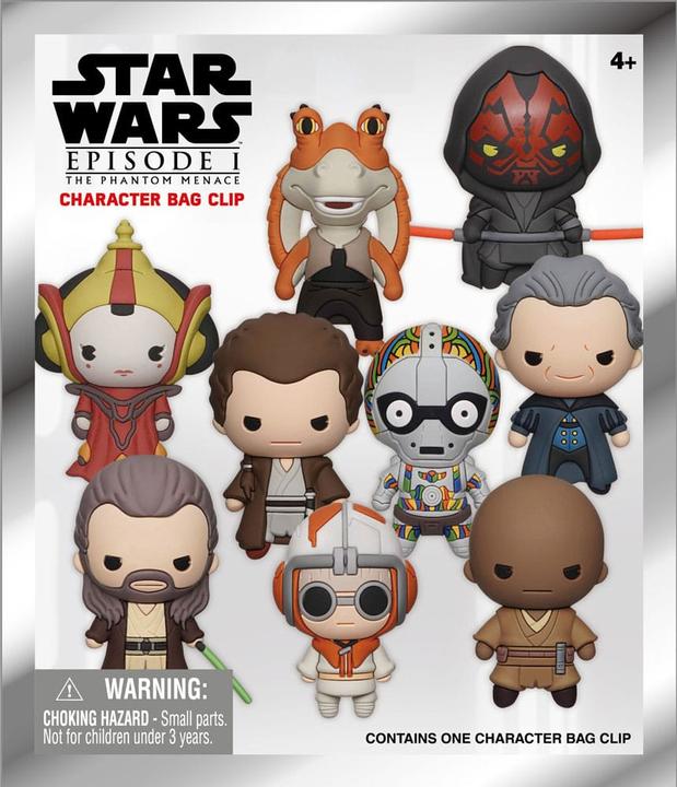 Immagine prodotto Monogram Star Wars 3D PVC-Taschenanhänger The Phantom Menace Display (24)