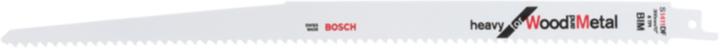 Bosch Professional Zubehör Lama per sega S 1411 DF, pesante per legno e metallo, confezione da 25 pz.