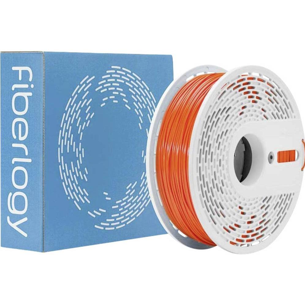 Fiberlogy PA12-ORANGE-175-075 NYLON PA12 Filament PA12 chemisch beständig, hitze (1.75 mm, 750 g), Filamenti stampa 3D, Arancia