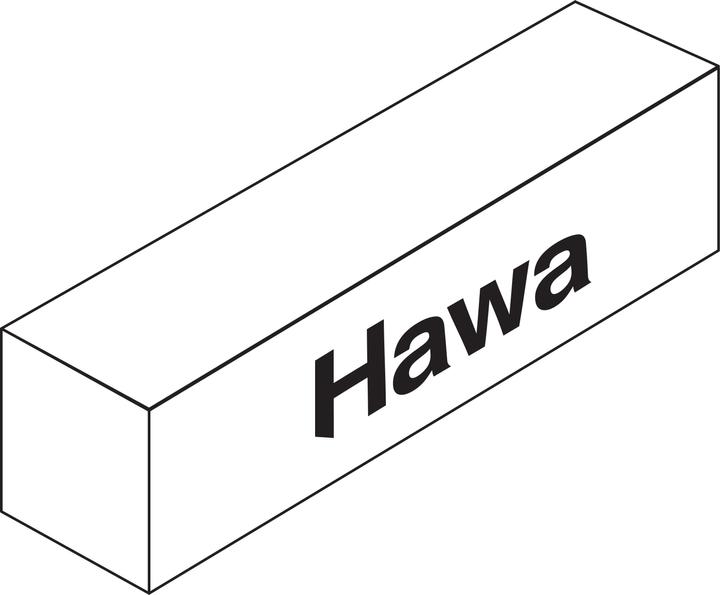 Actual product image HAWA Sliding door fittings -COMBINO 20 H, Forslide