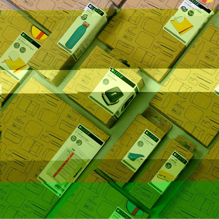 Produktbild Leitz Cosy Whiteboard aus Glas 60 x 80 cm, Grau (98 x 67 cm)