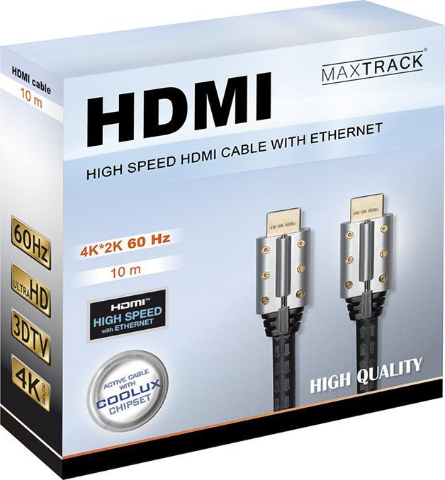 Produktbild Maxtrack HDMI (Typ A) — HDMI (Typ A) (20 m, HDMI, 2.2)