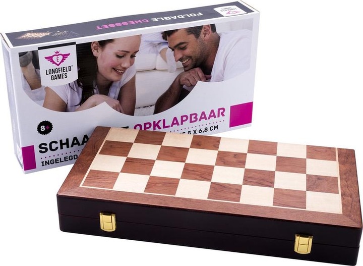 Produktbild Longfield Games Schachspiele Holzklapper Esside 45.5x45.5x6,8 cm (150206)