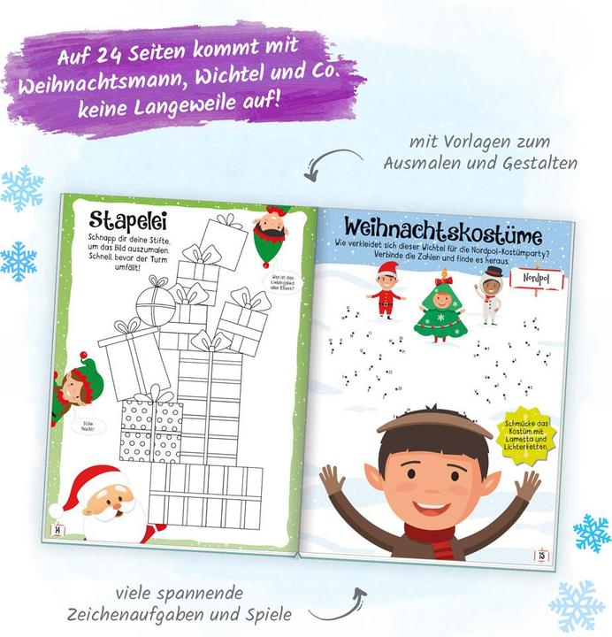 Produktbild Beschäftigungsbuch Malbuch mit