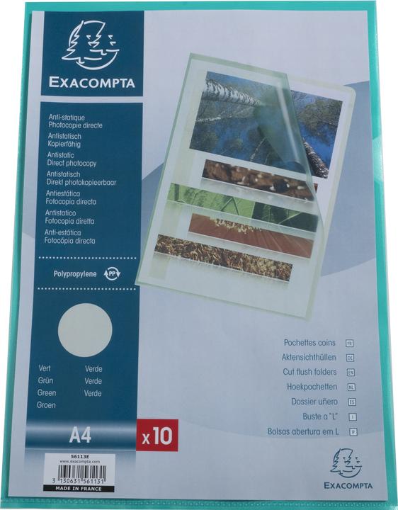 Image du produit Exacompta Housses et pochettes (A4, 10x)