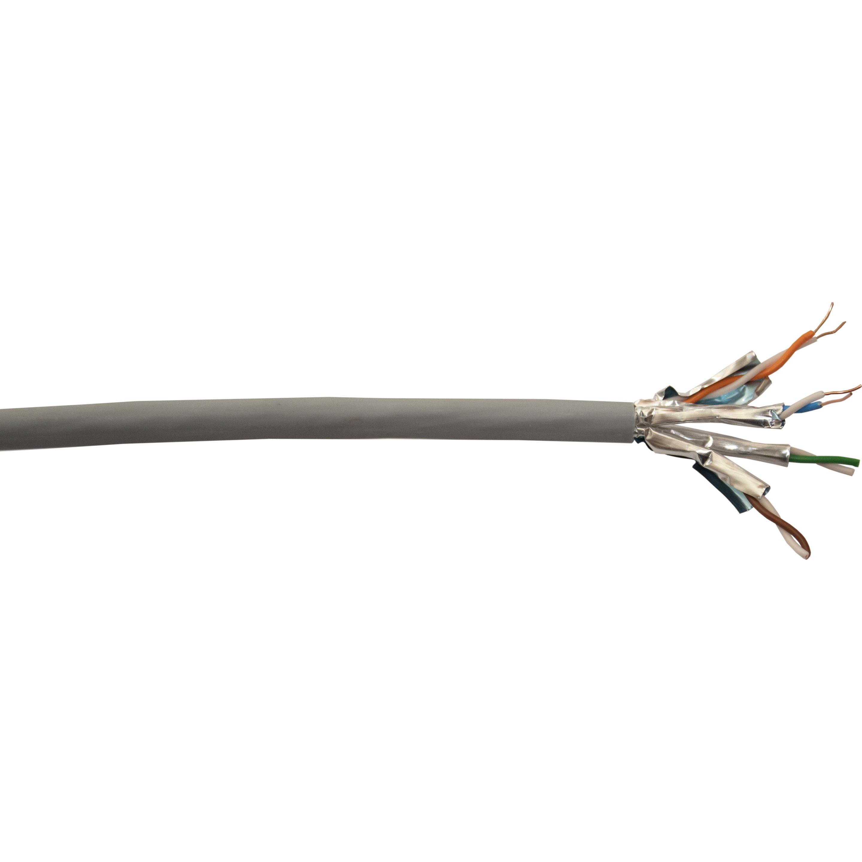 Bedea 39310583 Datenkabel CAT 6a U/UTP Grau 305m (U/UTP, CAT6a, 305 m), Netzwerkkabel