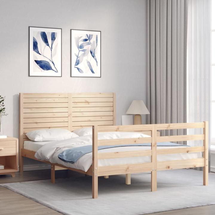 Produktbild vidaXL Bettrahmen (120 x 190 cm)