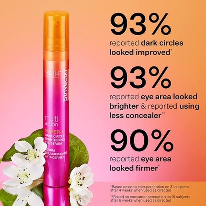 Actual product image StriVectin Super-C Dark Circle Brightening Eye Serum (Eye care gel, 15 ml, Day + Night)