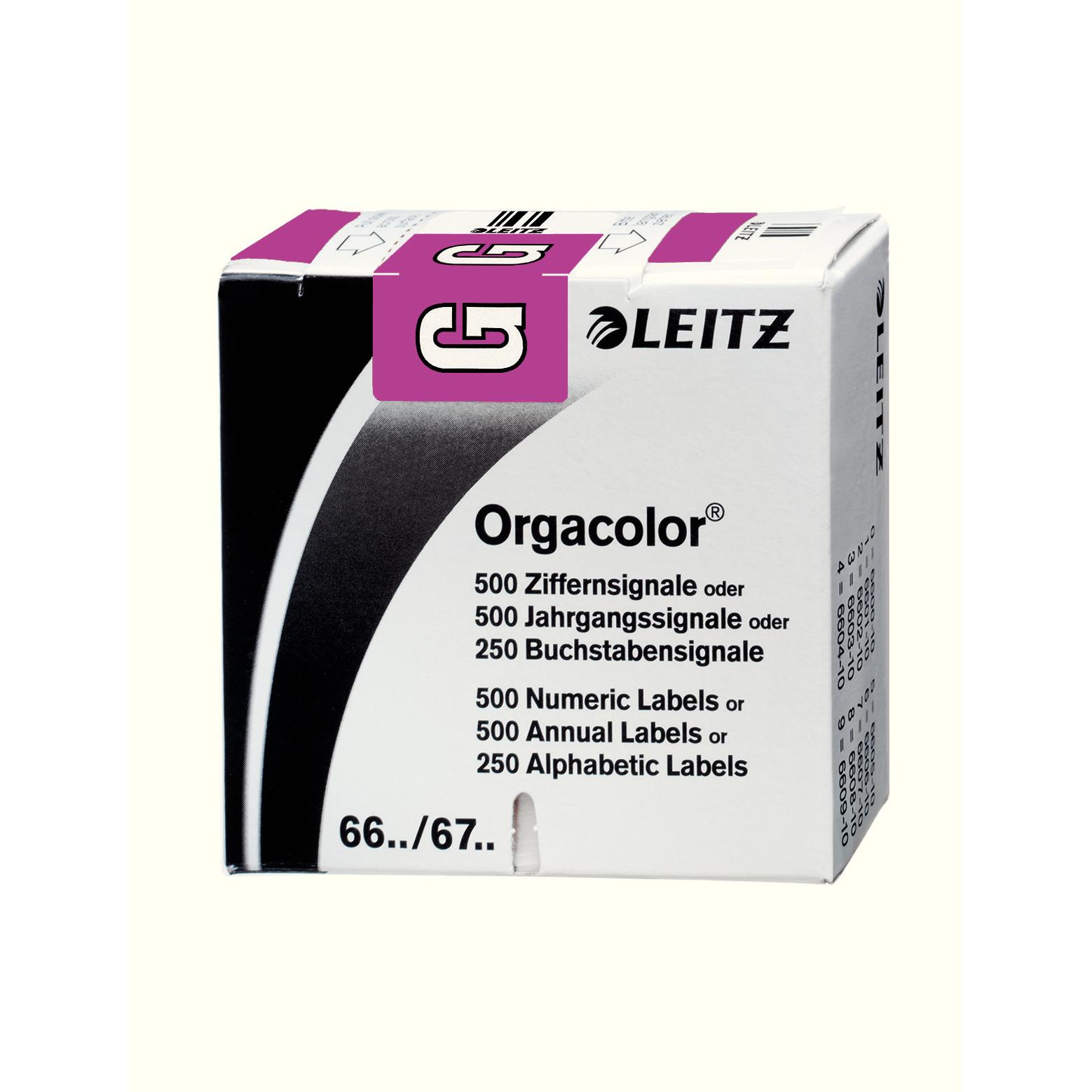 Thumbnail - Leitz, Ordner Zubehör, Orgacolor Violett