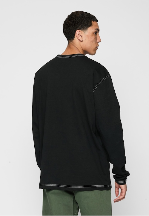 Produktbild Urban Classics Longsleeve Heavy Oversized Contrast Stitch (M)