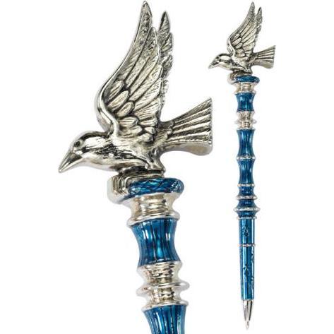 Noble Collection Argento Penne, Harry Potter Hogwarts Ravenclaw (1X)
