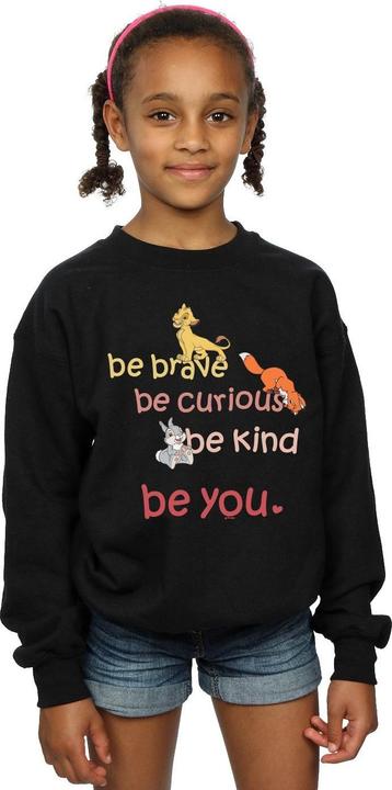 Produktbild Disney Be Brave Be Curious Sweatshirt Mädchen (104)