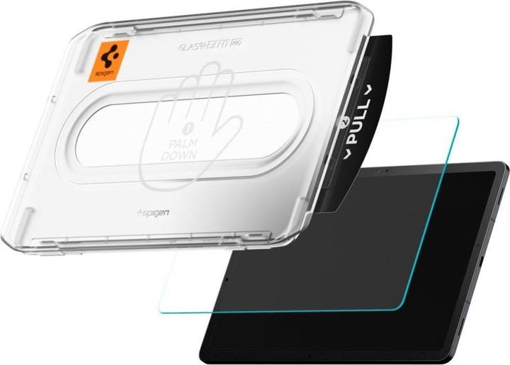 Produktbild Spigen - Glas.TR EZ-FIT Pro - Samsung Galaxy Tab S11 - Clear (1 Stk., Samsung Galaxy Tab S11)